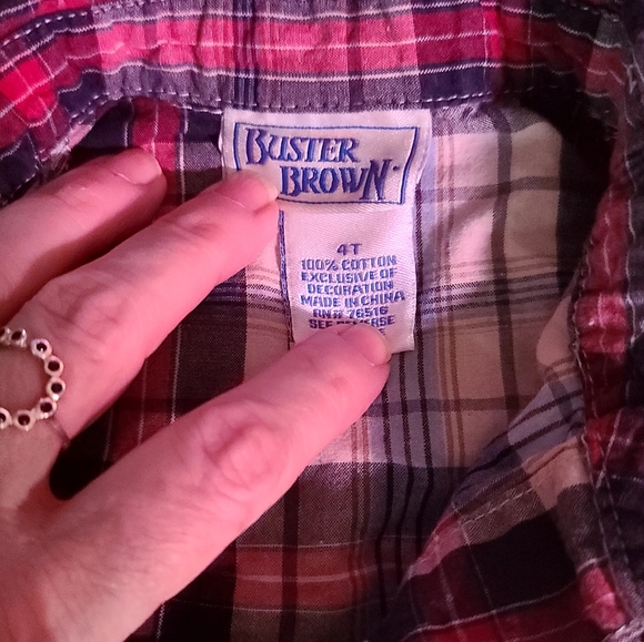 Levi's 3T & Buster Brown 4T boys outfit set - Picture 4 of 10